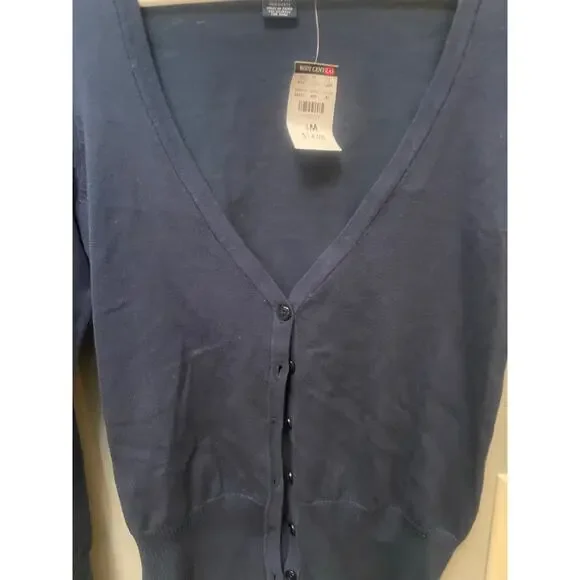 Body central women’s blue sweater size medium - Picture 2 of 6